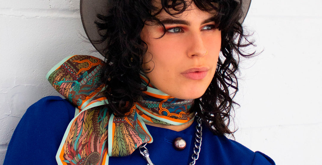 Furious Goose Ribbon Scarves