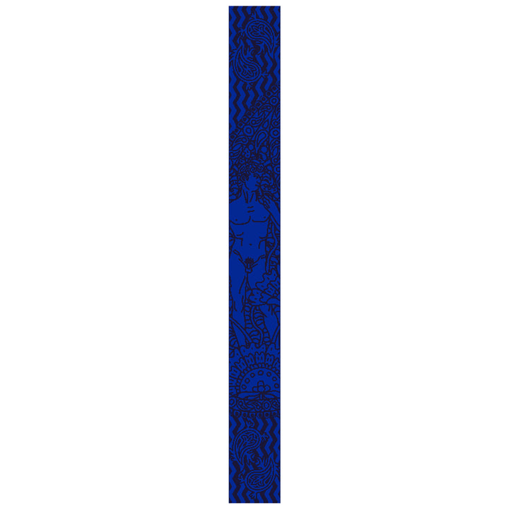 Paisley Gods Merino Scarf – Blue