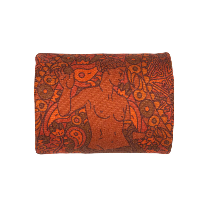 Red silk tie, Venus, Paisley Print, Luxury Neckties, Made in UK, Saglia Silk, Premium accessories, Furious Goose