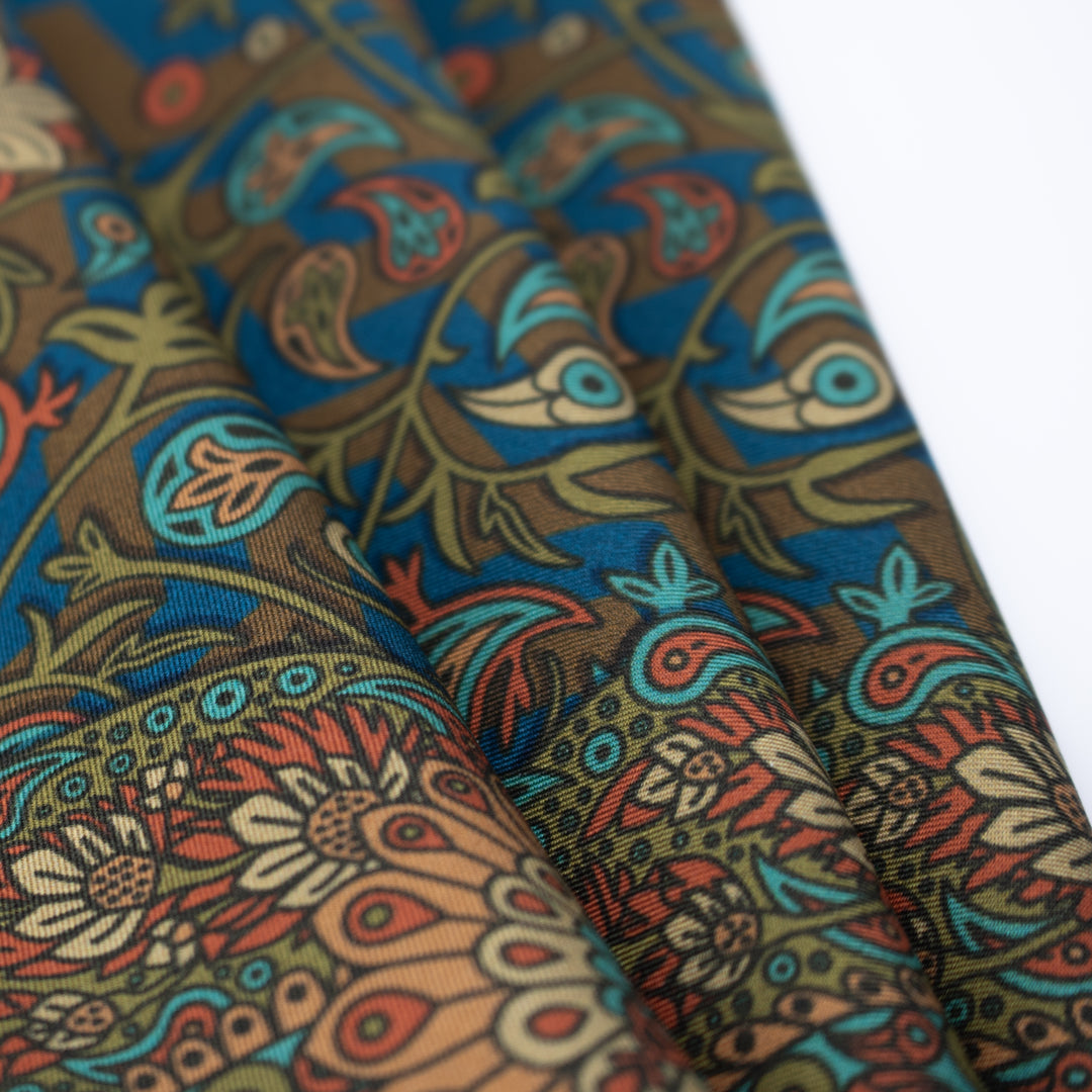 Venus Madurai, Paisley Gods Silk Pocket Square