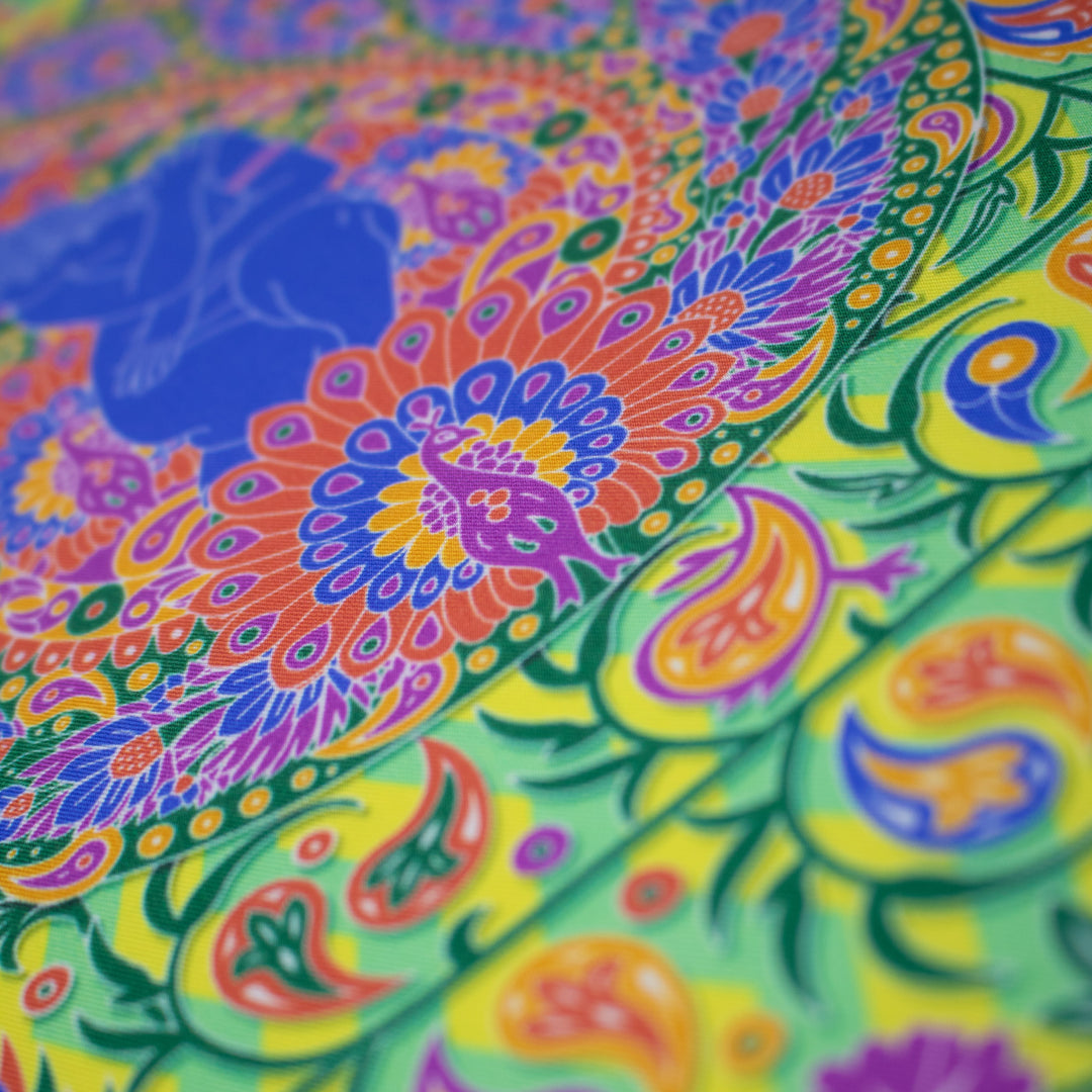 Venus Memphis, Paisley Gods Silk Pocket Square