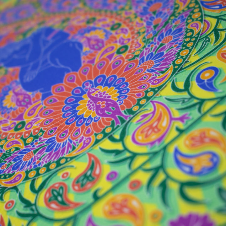 Venus Memphis, Paisley Gods Silk Pocket Square