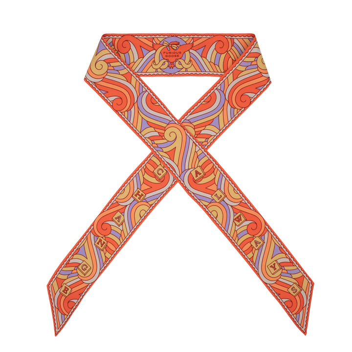 Thames Ribbon – Hampton, Mini Twilly Scarf