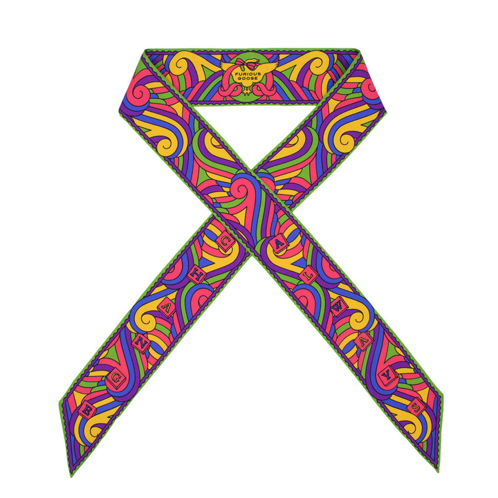 Thames Ribbon – Greenwich, Mini Twilly Scarf