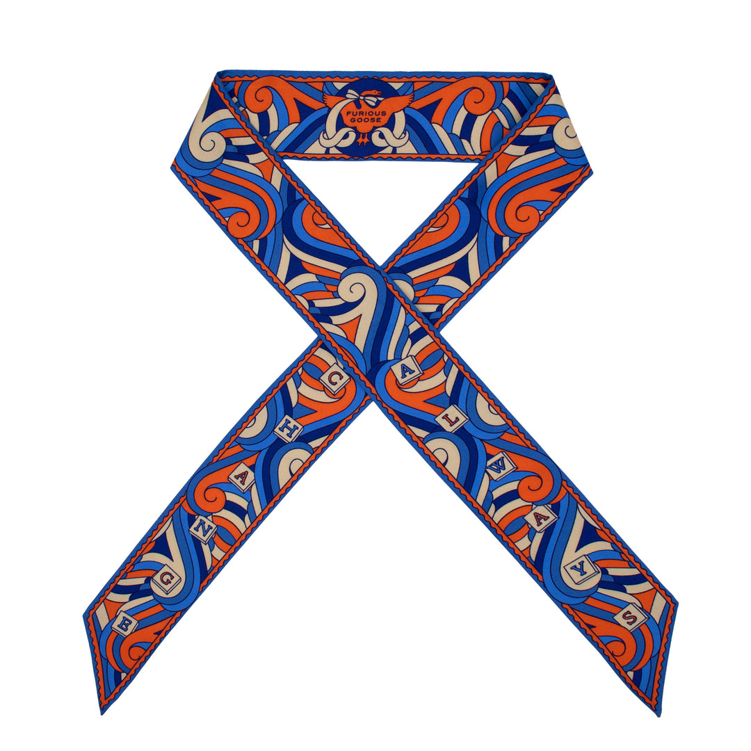 Thames Ribbon – Richmond, Mini Twilly Scarf