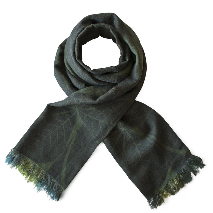 Winter Scarf, Autumn Scarf, Spring Scarf, Silk Wool Blend, Luxury Accessory