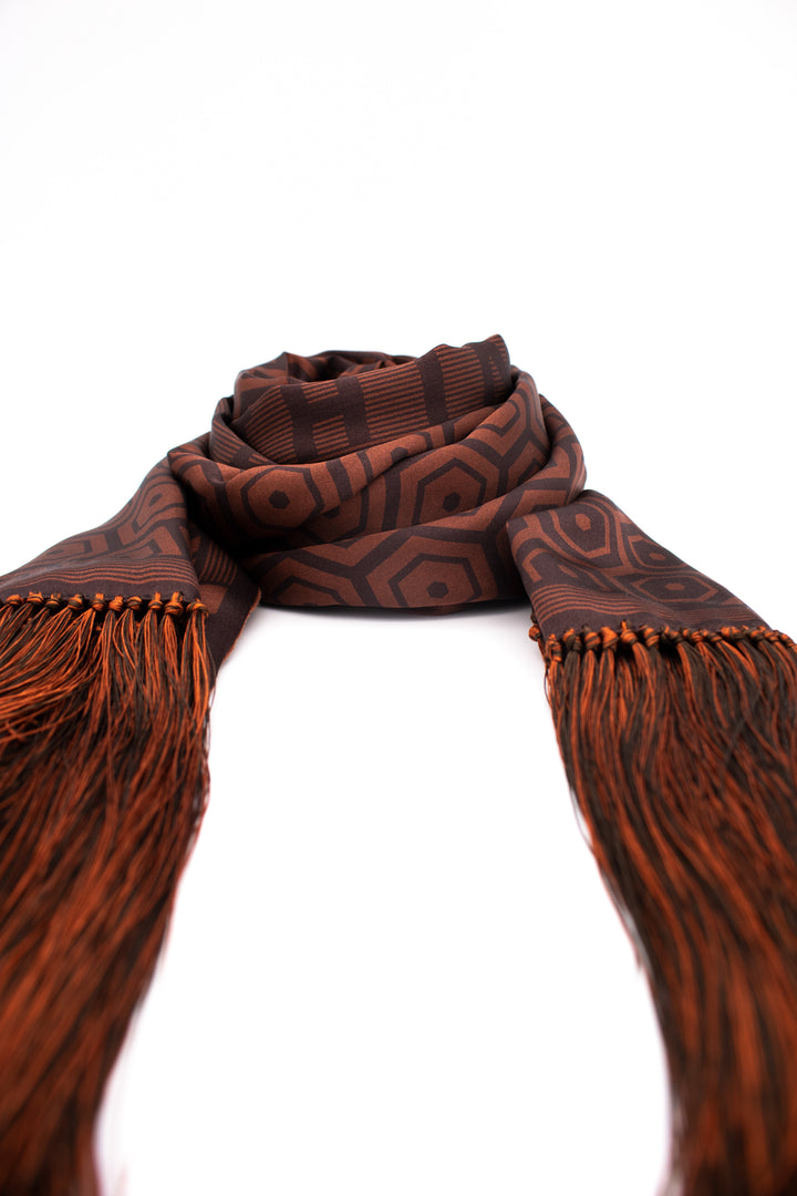 Luxury Cashmere Scarf, Silk Satin, Reversible, Bold Scarves, Stole, Opera Scarf, Fringed Accessories