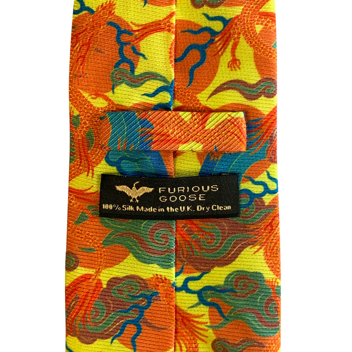 Luxury Silk Tie, Bold Tie, Colourful Neck Tie, Luxury Accessory, London, UK