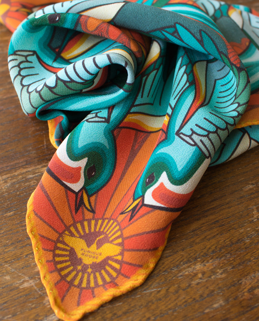 Tattoo pocket squares london, Made in UK, High Quality Silk Pocket Square, Neckerchief, Pochette, Handkerchief