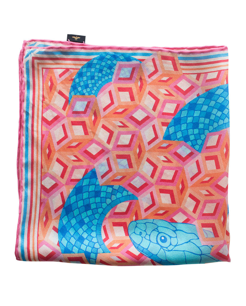 Pocket Square Brighton, Colourful, Contemporary Pocket Squares UK, Made in UK, Hand finished, High Quality