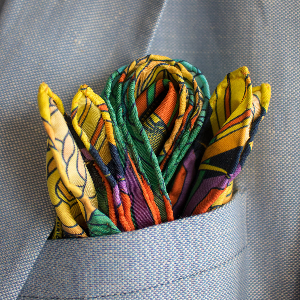 Guns and Roses, Antique Rifle, Designer Pocket Square, Guns Floral Print, Pochette, Luxury Handkerchief, Silk Square, Luxury Gift, Made in England