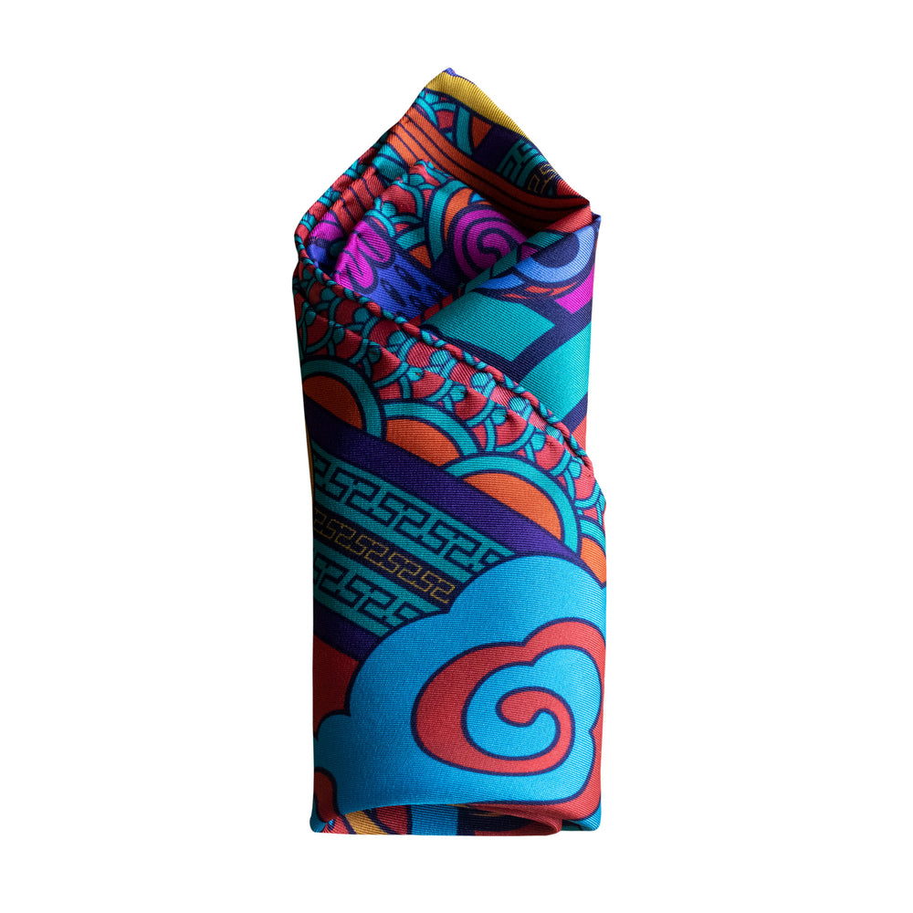 Luxury, 100% Silk Pocket Squares, Slow Fashion, Modern, Bold and Beautiful Colours