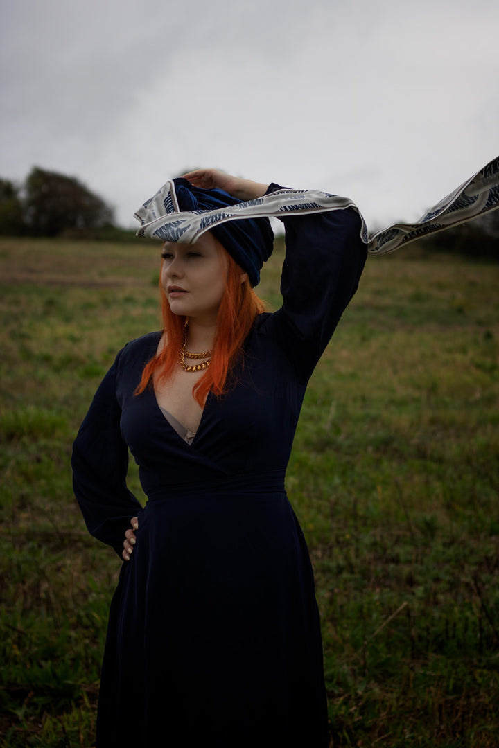 Lavallière, Pussy Bow, Twilly Ribbon Scarf, Luxury Bold Accessory, London, Alternative Luxe, Tiger Print, Animal Print, Maximalist