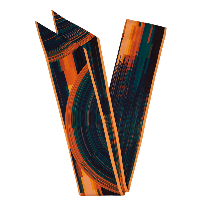 Autumn – Silk Ribbon Scarf