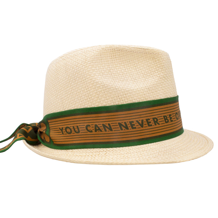 Silk Ribbon Scarf, Twillie, Racing Green Gold, Hat Ribbon, Summer Style, Gift Idea, Made in UK