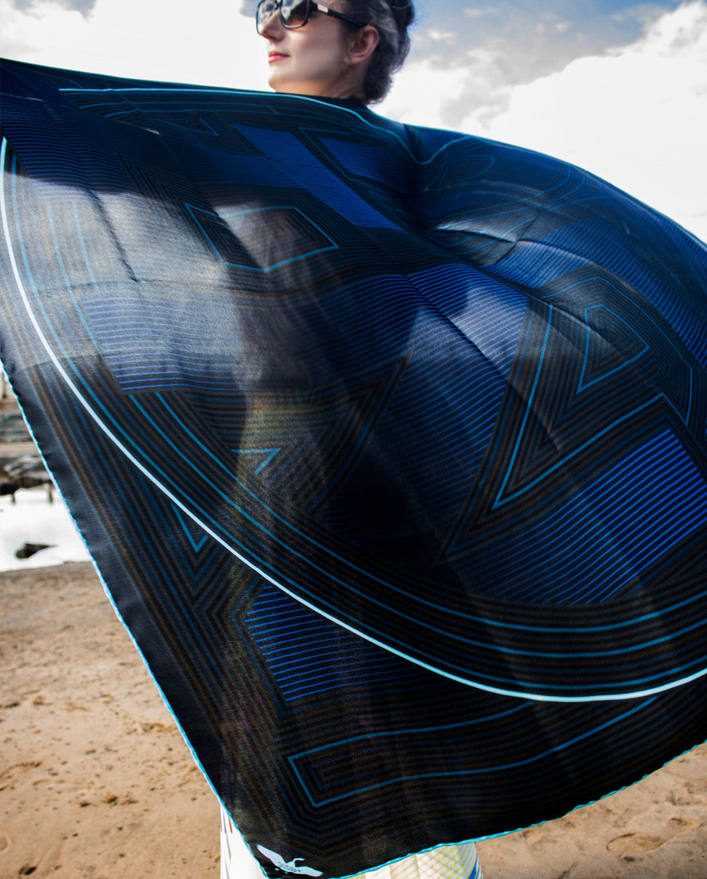PAIN – Large Silk Scarf