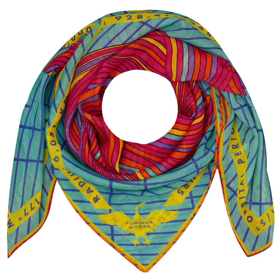 Luxury Scarf UK, Venus, Planet of Love, Gift Ideas Libra, Gift Ideas Taurus, Luxury Gift UK, London, Milan, Space Gift