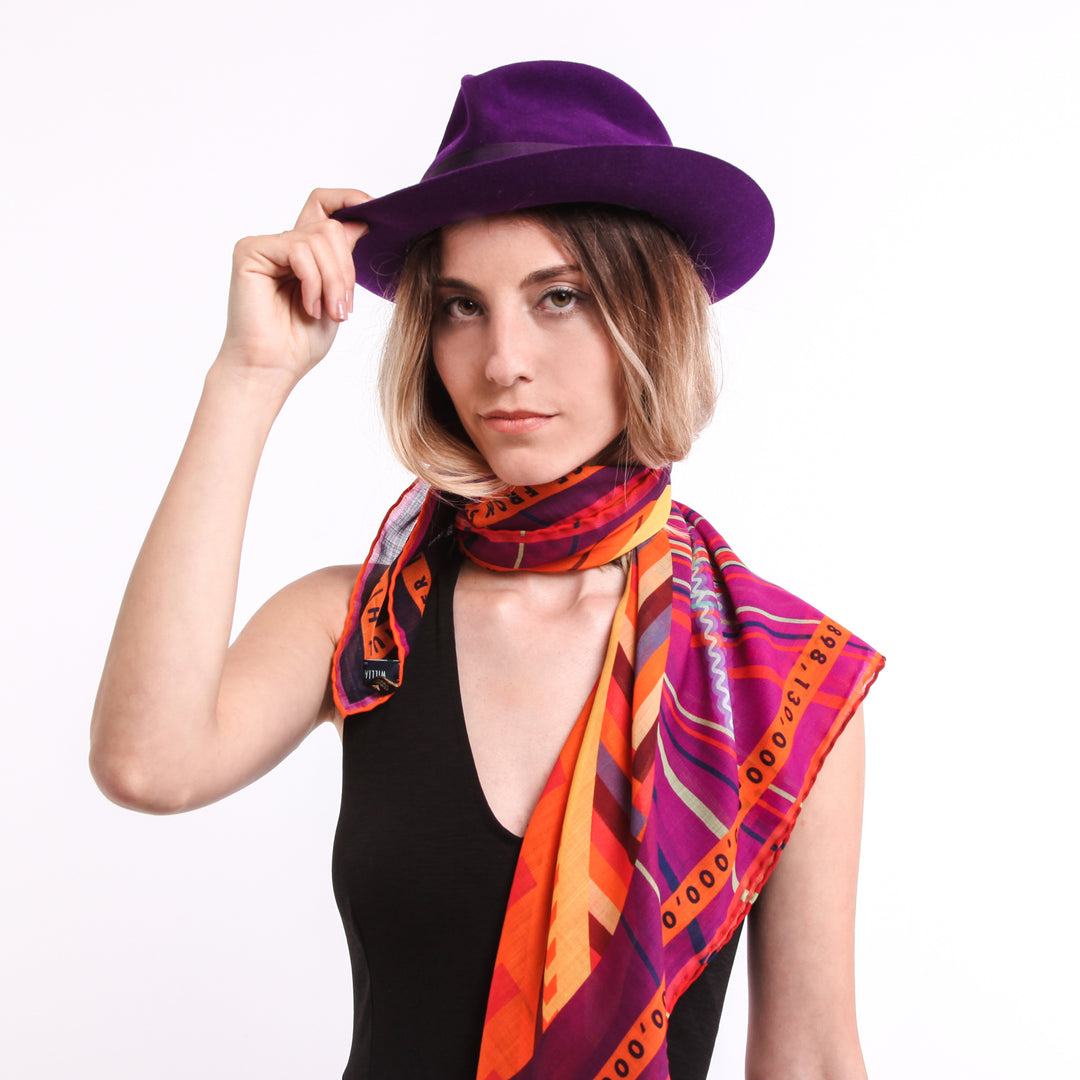 Luxury Merino Wool Scarf UK, Jove, Planet Jupiter, Gift Ideas Sagittarius, Luxury Gift UK, London, Paris, Science Gifts