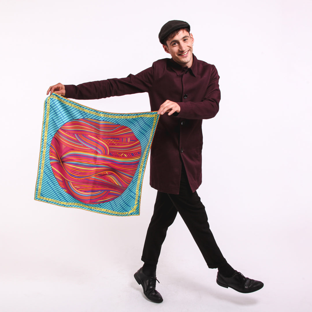Luxury Scarf UK, Venus, Planet of Love, Gift Ideas Libra, Gift Ideas Taurus, Luxury Gift UK, London, Milan, Space Gift
