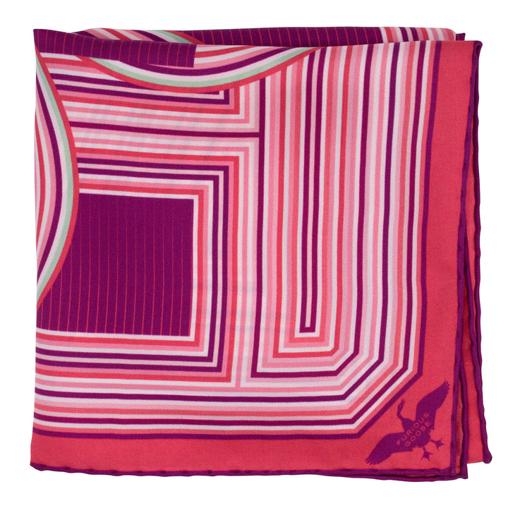 Pink silk Scarf, Valentine's Gift, Luxury Scarves, Foulard, Neckerchief