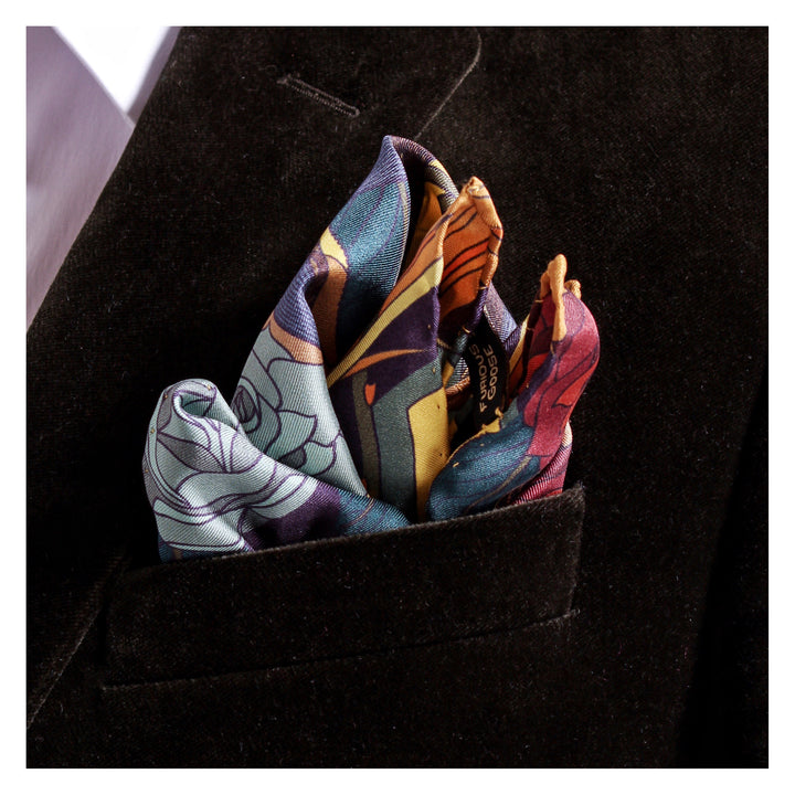 Maharaja's Rifle – Tuscany, Pocket Square