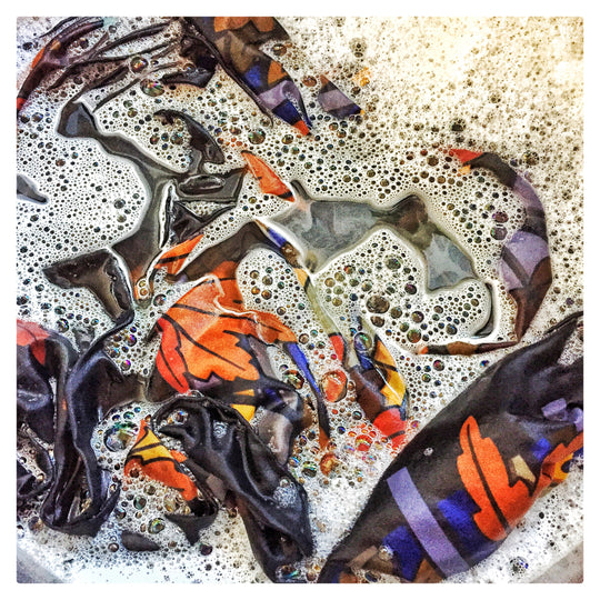 How to clean your luxury women's silk scarf – The surprising secrets