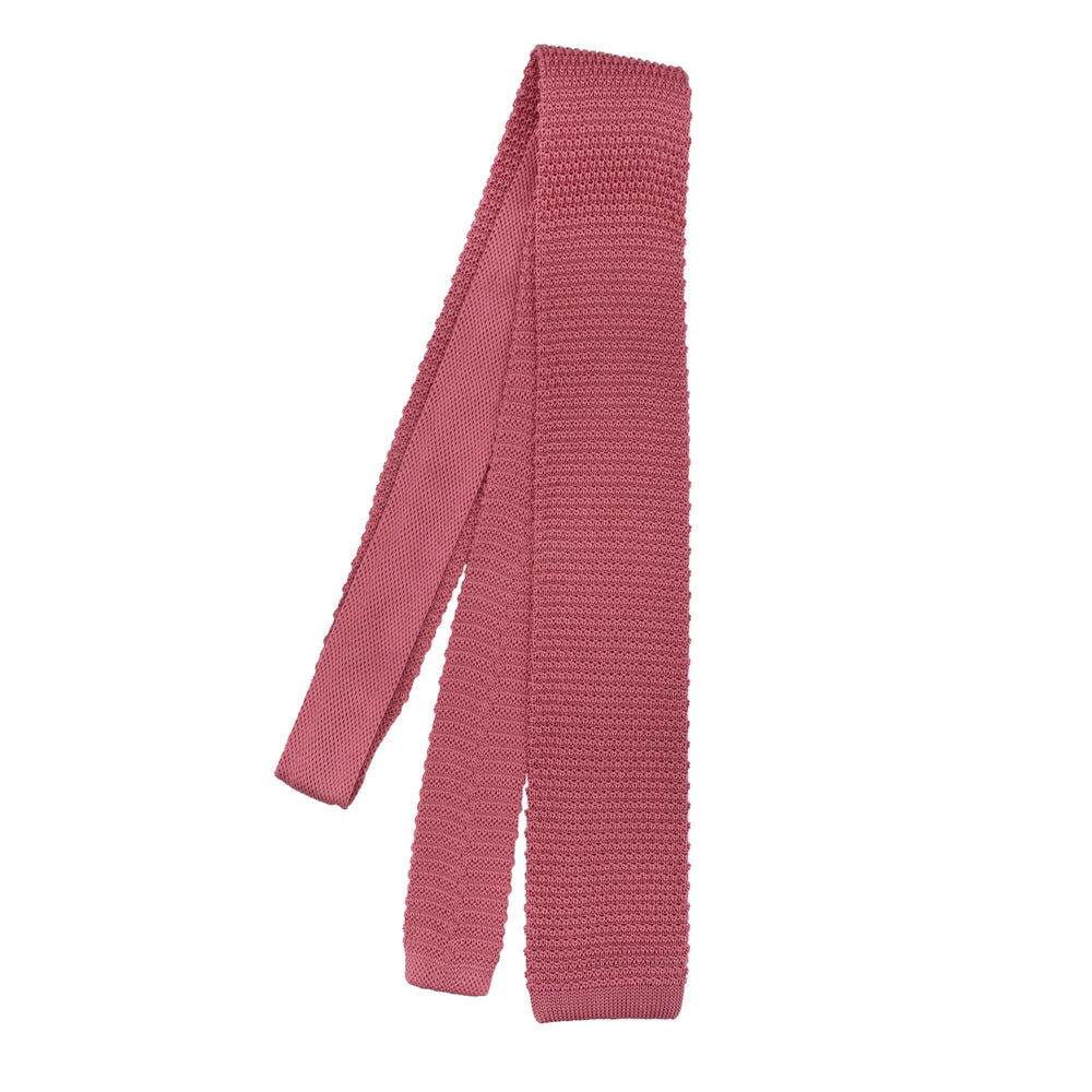 Knitted silk tie, pink, menswear, formal wear, bold accessory,  London Ties, Furious Goose