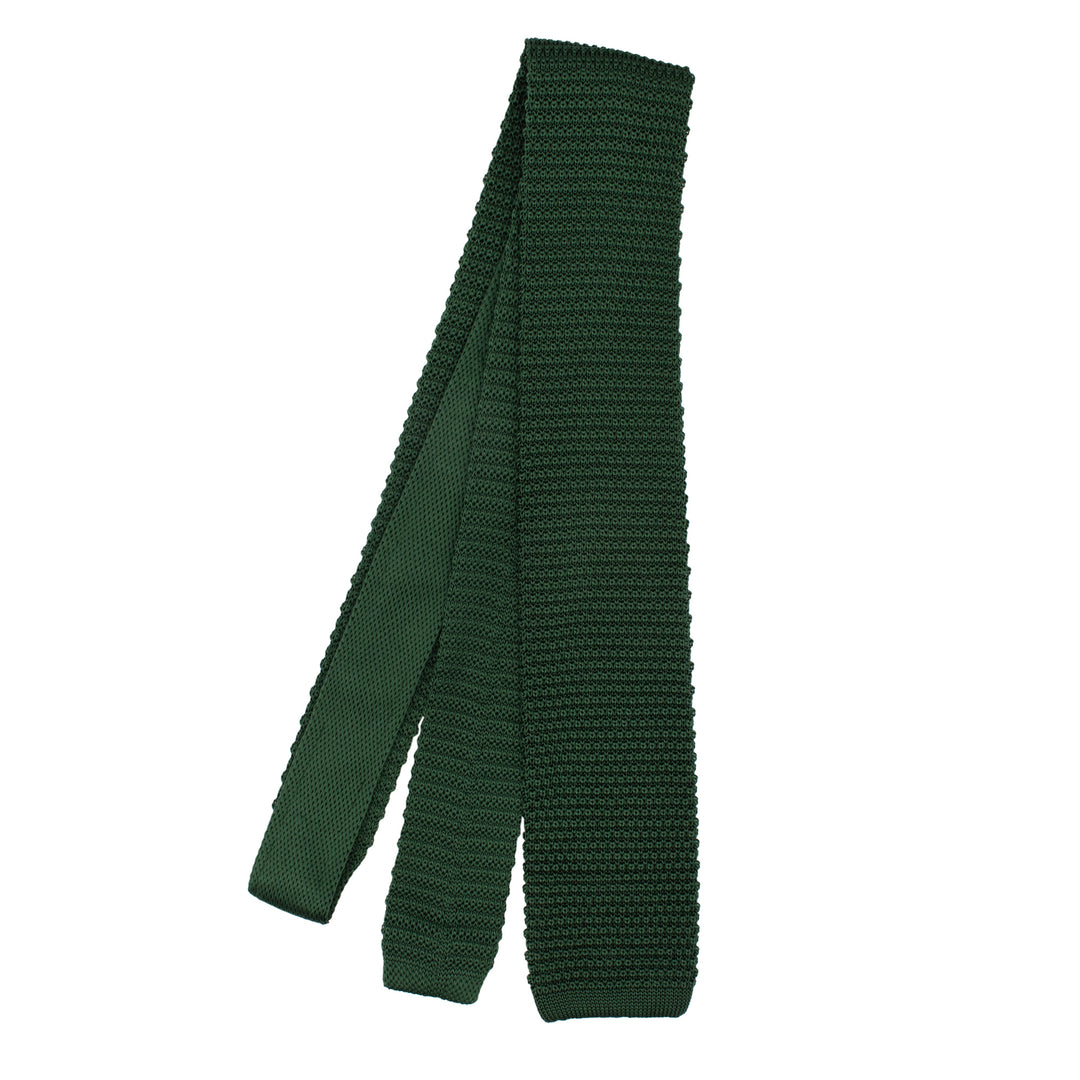 Cypress Green Knitted Silk Ties, London, Quality, Premium, Luxury Ties, Furious Goose