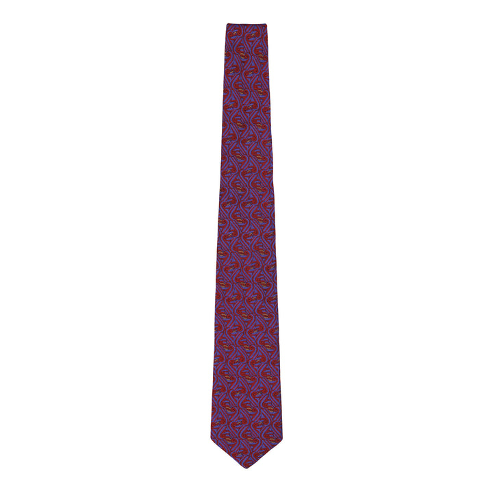 Thames Tie, Swiss Guard – Woven Silk Neck Tie