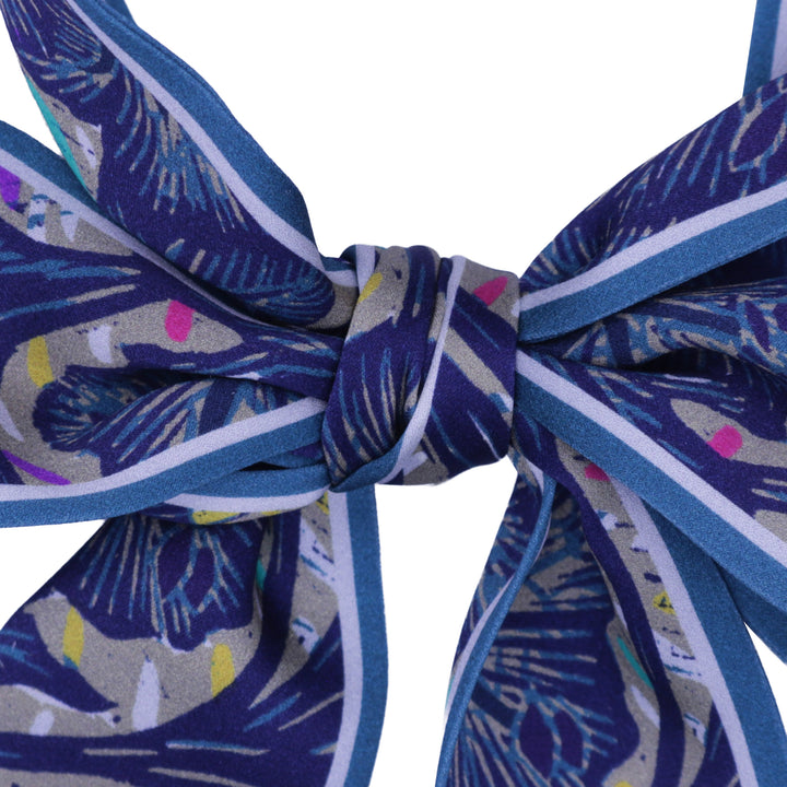 Wild Flower – Opal, Mini Twilly Scarf