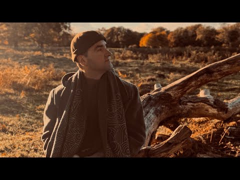 Thames Cashmere Scarf - Slate & Silver