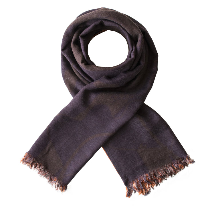 Luxury winter wear, winter fashion, better than cashmere, silk wool blend, printed scarf, unisex scarves