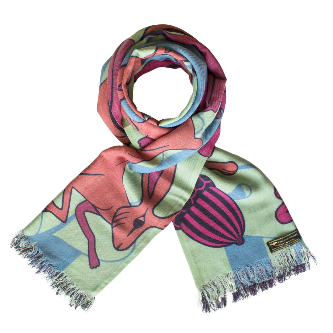 Luxury winter scarf, Wool Scarves, Silk scarves, Long scarf, Cashmere, Silk-Wool Blend,