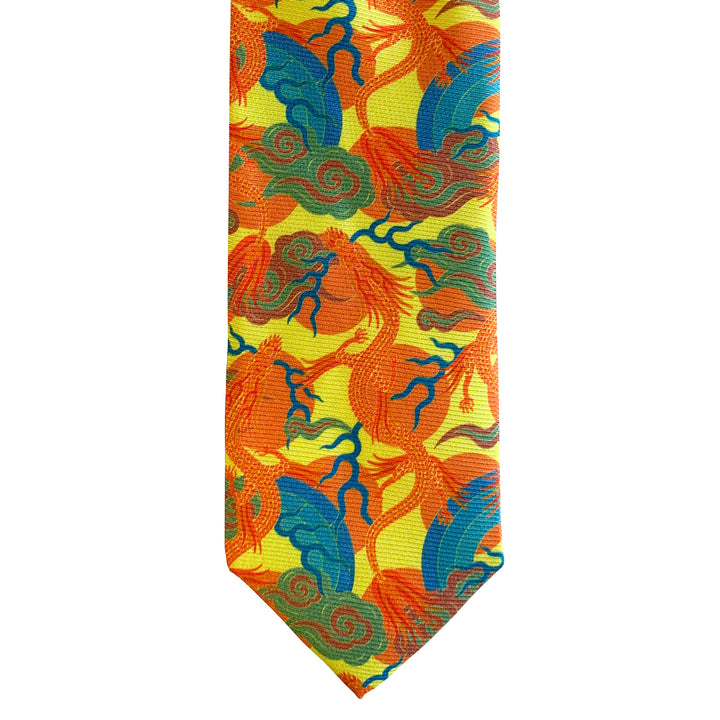 Luxury Silk Tie, Bold Tie, Colourful Neck Tie, Luxury Accessory, London, UK