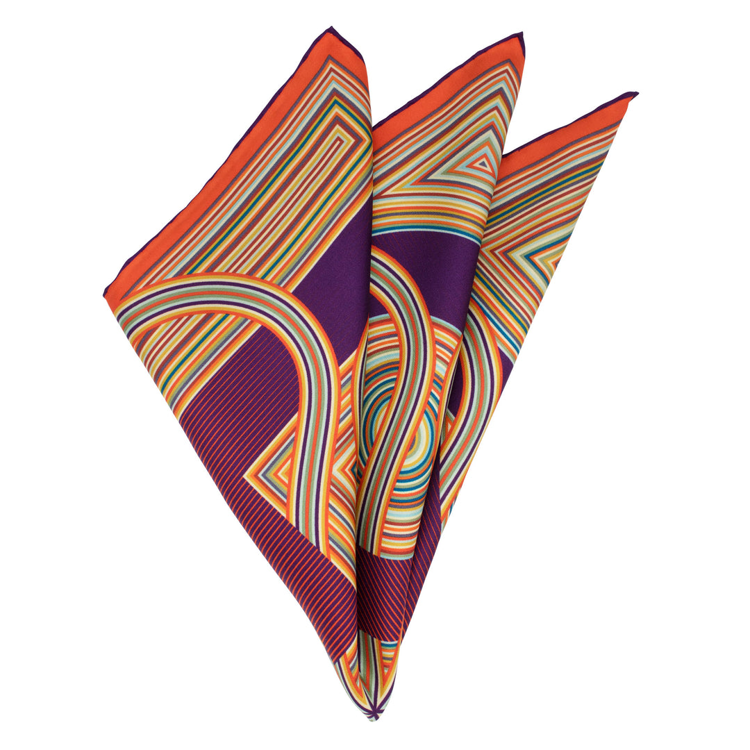 Love Pocket Square, Colourful, Contemporary Pocket Squares UK, Made in UK, Hand finished, Luxury Accessory, Wedding Accessory, Grooms Accessories