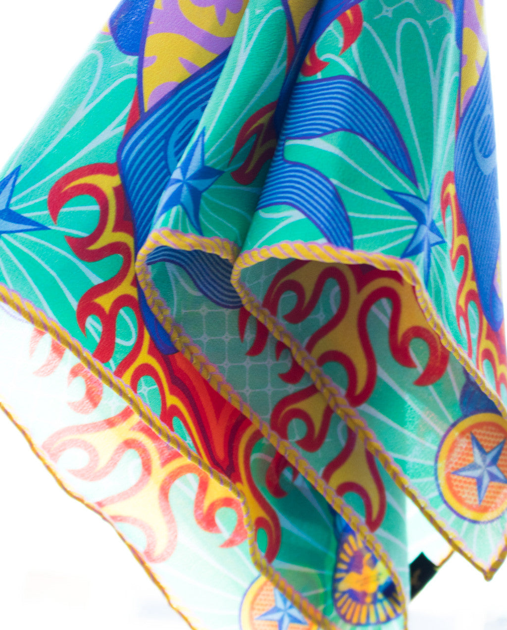 Pocket Square Brighton, Colourful, Contemporary Pocket Squares UK, Made in UK, Hand finished, High Quality