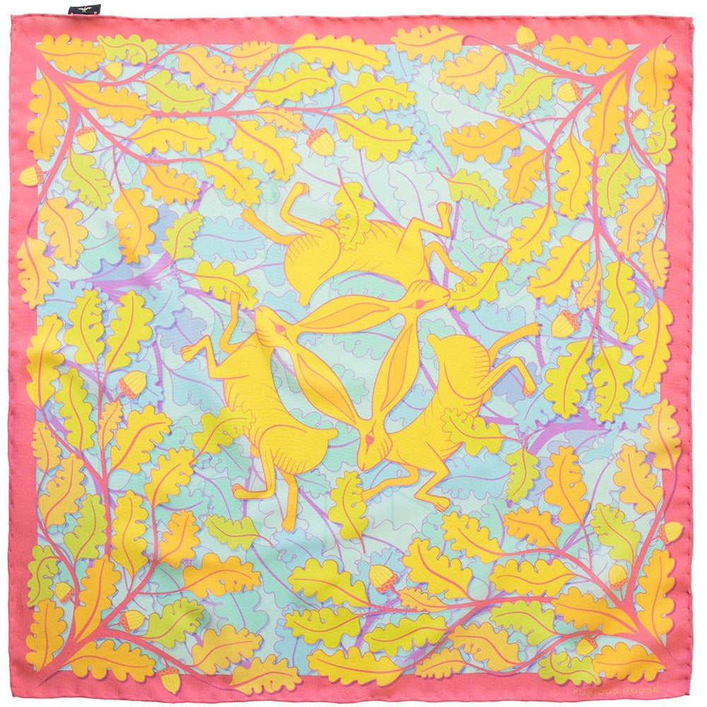 Silk Scarf, Foulard, Silk Scarves London, Silk Square, Luxury Gift, Made in England
