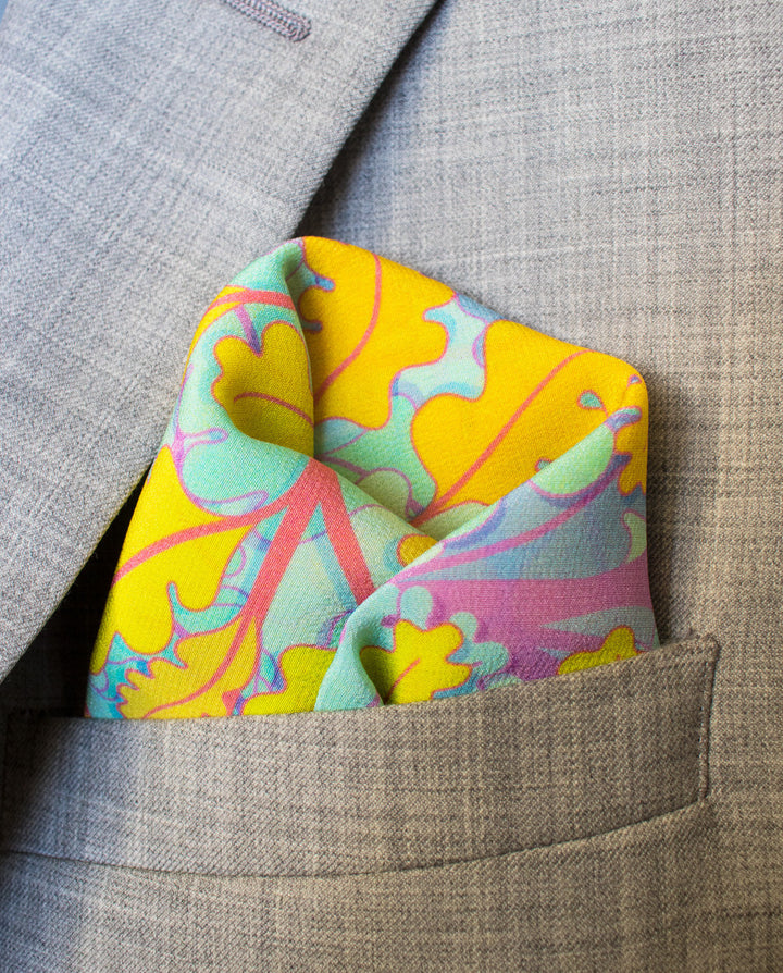 Silk Pocket Squares UK, Luxury Pocket Square, Made in UK, Gift Idea, Accessories