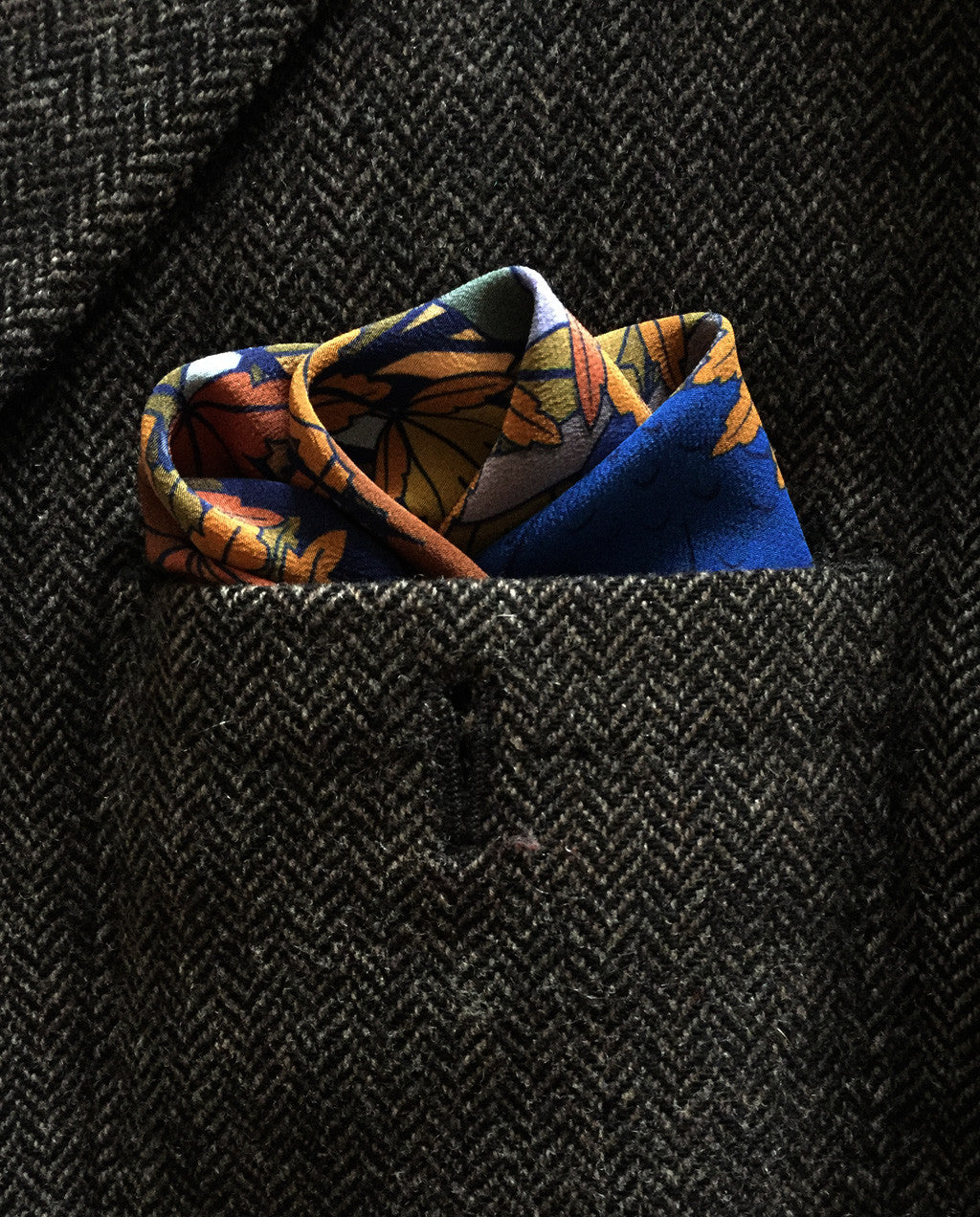 Gentlemans Pocket Square, Pocket Squares UK, Pochette, Handkerchief, Silk Square, Luxury Gift, Made in UK