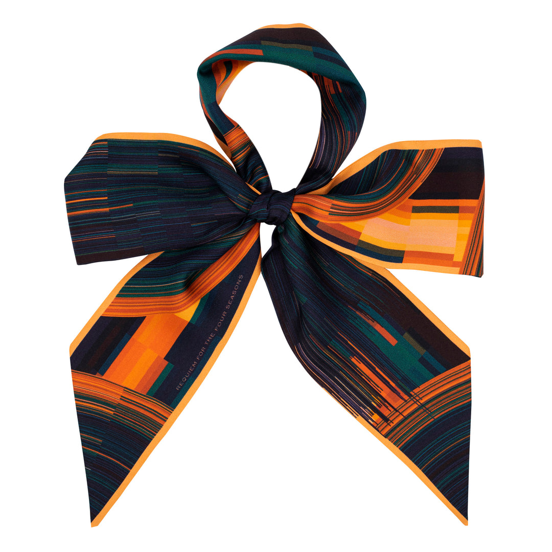 Autumn – Silk Ribbon Scarf