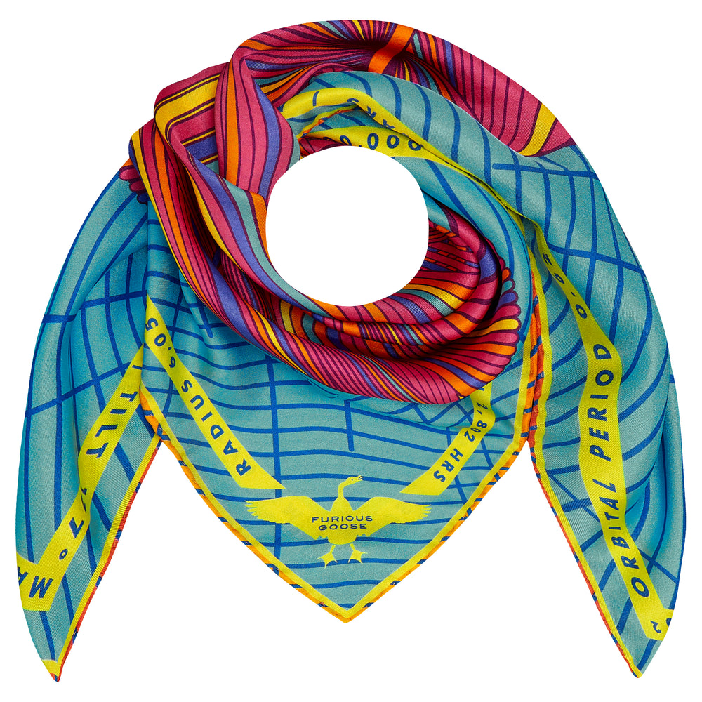 Luxury Scarf UK, Venus, Planet of Love, Gift Ideas Libra, Gift Ideas Taurus, Luxury Gift UK, London, Milan, Space Gift